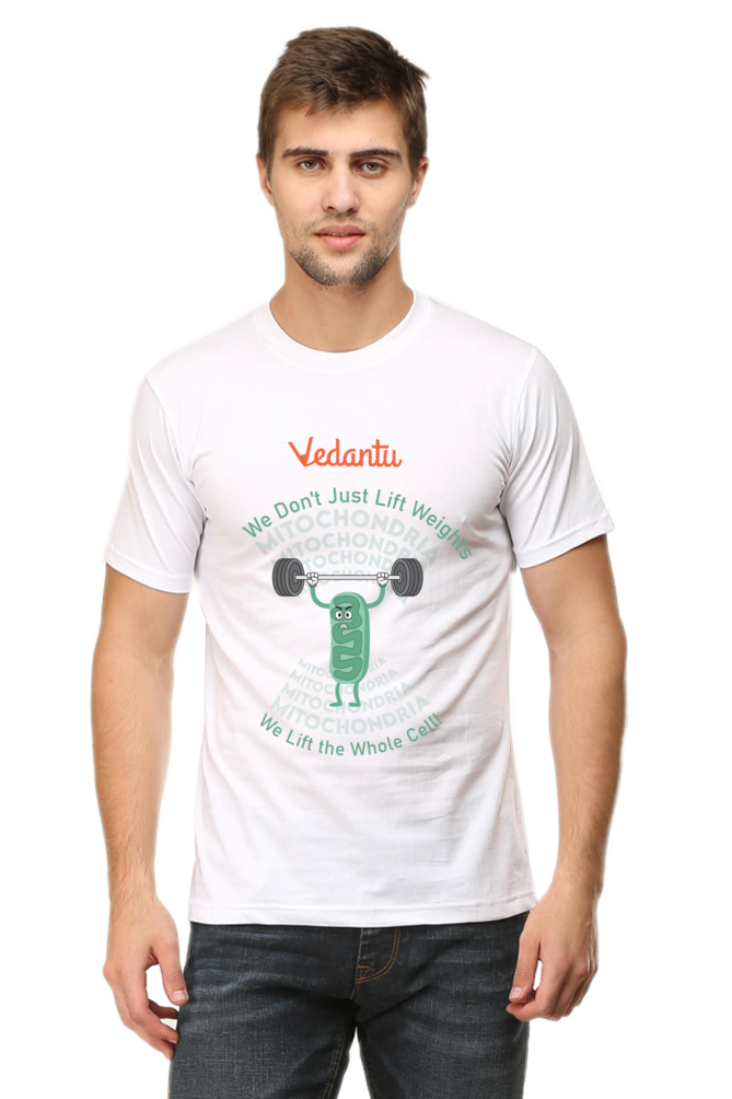 Mitochondria - Vedantu - Round Neck T-Shirt