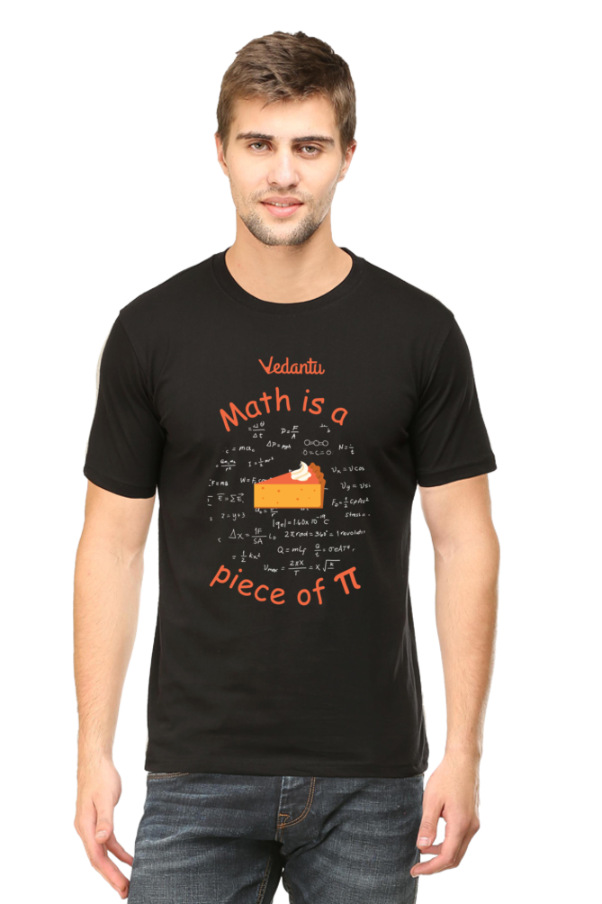 Math is a Piece of Pie - Vedantu - Men's Round Neck T-Shirt