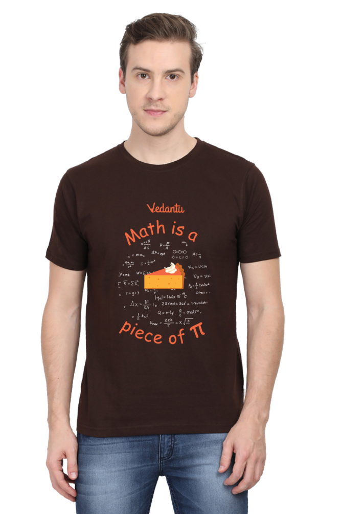 Math is a Piece of Pie - Vedantu - Men's Round Neck T-Shirt