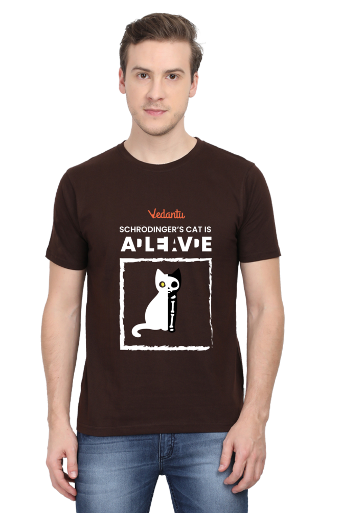 Schrodinger Cat - Vedantu - Men's Round Neck T Shirt