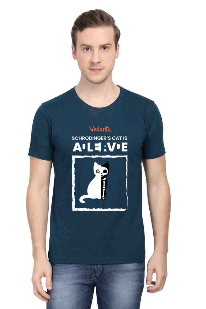 Schrodinger Cat - Vedantu - Men's Round Neck T Shirt