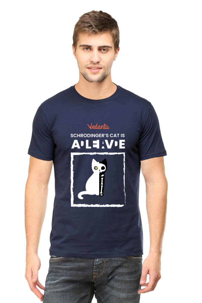 Schrodinger Cat - Vedantu - Men's Round Neck T Shirt