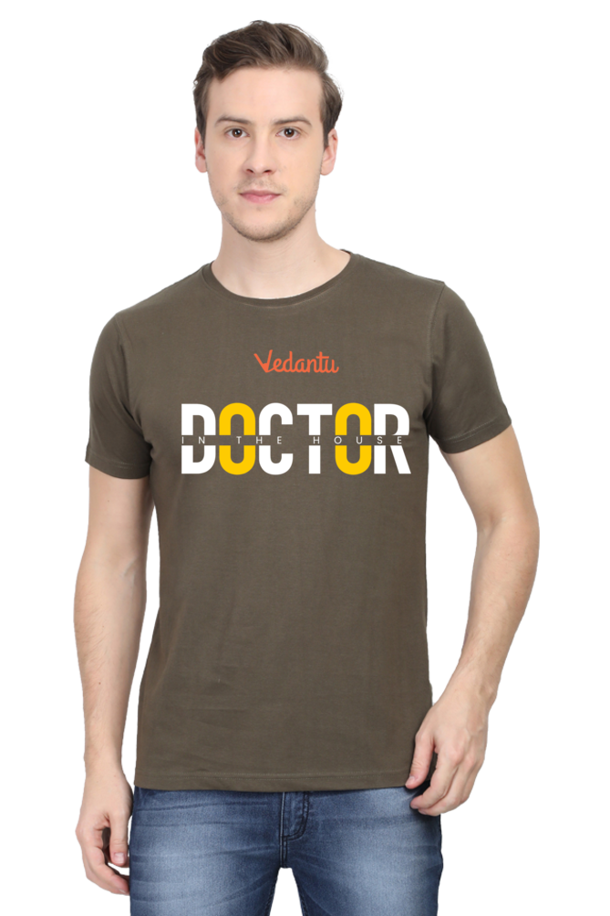 Doctor in the House - Men's Round Neck T-Shirt