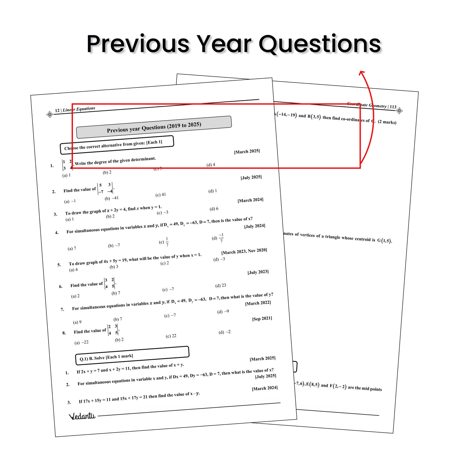Vedantu Mission 100 CBSE Class 10 Mathematics 1 & 2 Books Combo | Designed For MH Board Pattern | Chapter-Wise Notes, Board Exam Questions, Activities, Diagrams & Latest Paper Pattern | By Pravin Randale Sir