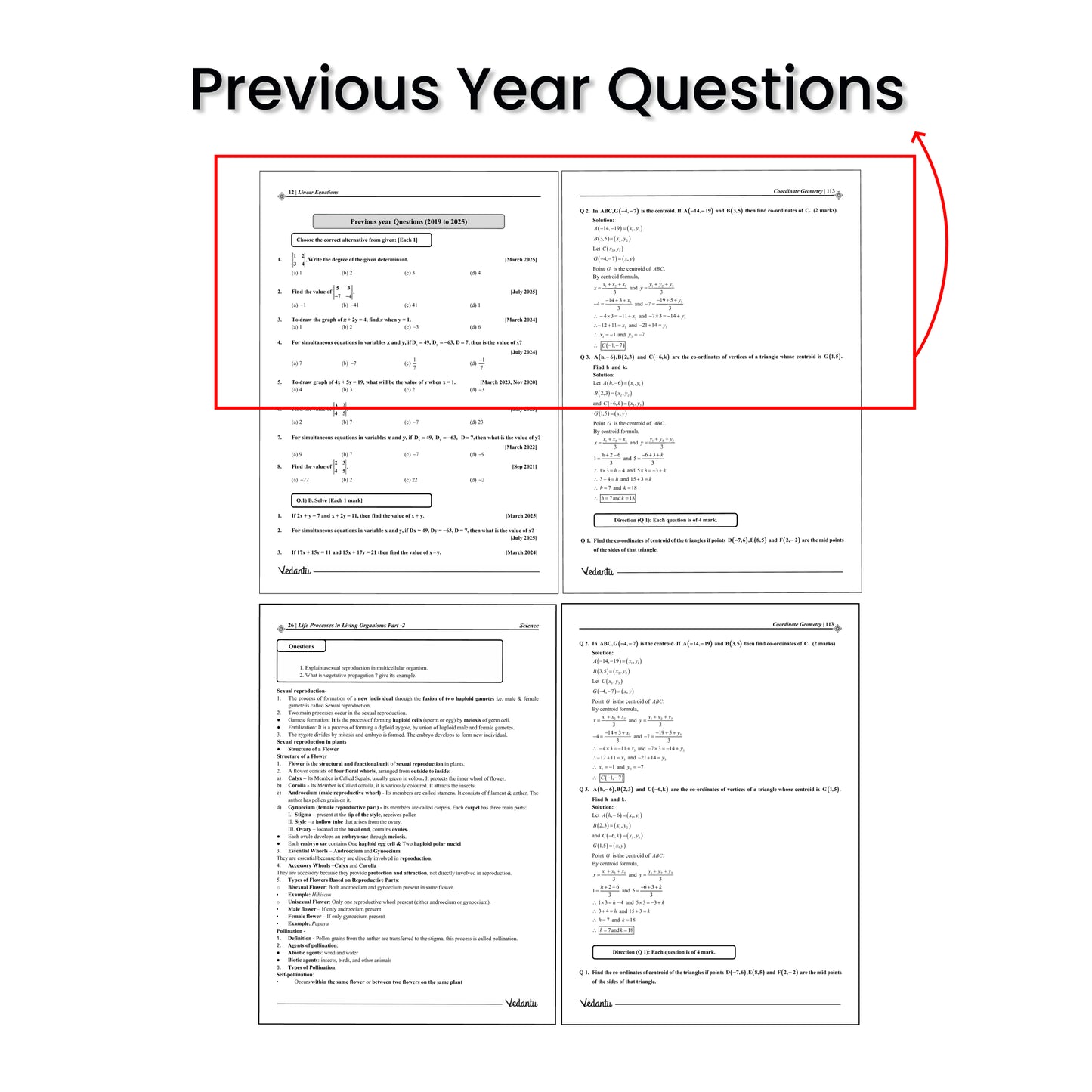 Vedantu Mission 100 – CBSE Class 10 Science & Mathematics (1 & 2) Combo Set Of 4 | Designed for MH Board Pattern | Chapter-Wise Notes, Board Questions, MCQs, Activities, Diagrams & Latest Exam Pattern | By Pravin Randale Sir