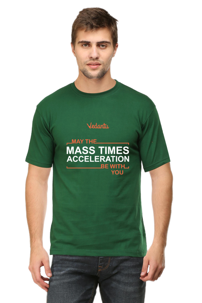 Mass Times Acceleration - Vedantu - Round Neck T-Shirt