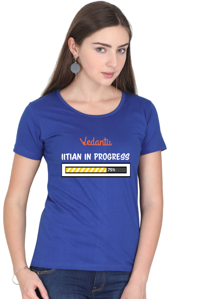 IITian in Progress - Women's Round Neck T-Shirt