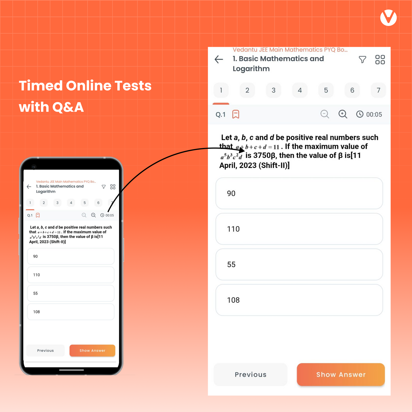 Digital-Only: Vedantu JEE Main PYQs Digital Edition (2019–2025) | Pedagogy App Access | PCM | 143 Papers, 11000+ MCQs, Chapterwise & Topicwise Solutions