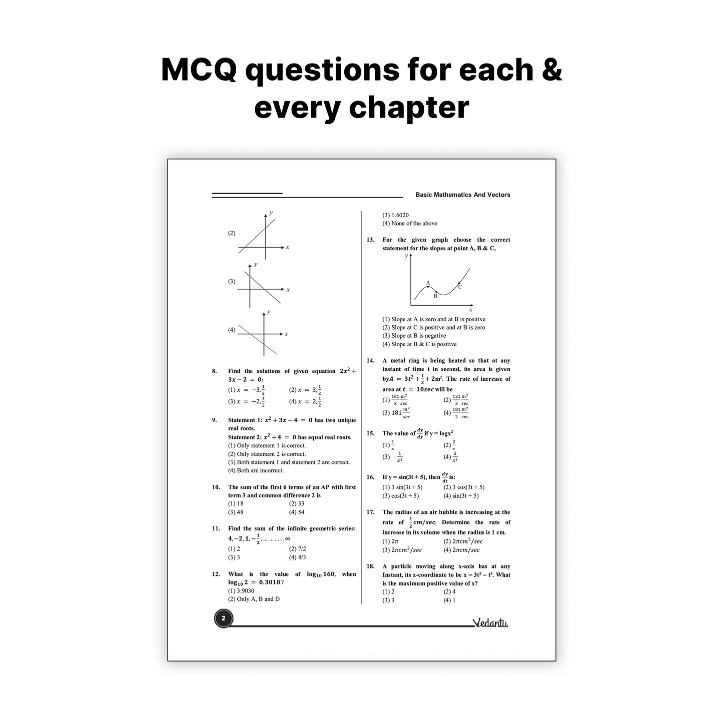 Vedantu NEET Advance Physics Question Book | NEET-UG Medical Entrance Exam Book 2026, CUET & Olympiad Preparation Guide | NCERT Based Topicwise MCQs, Theory Based Questions, Matching Graph, A/R & Diagram Based Questions
