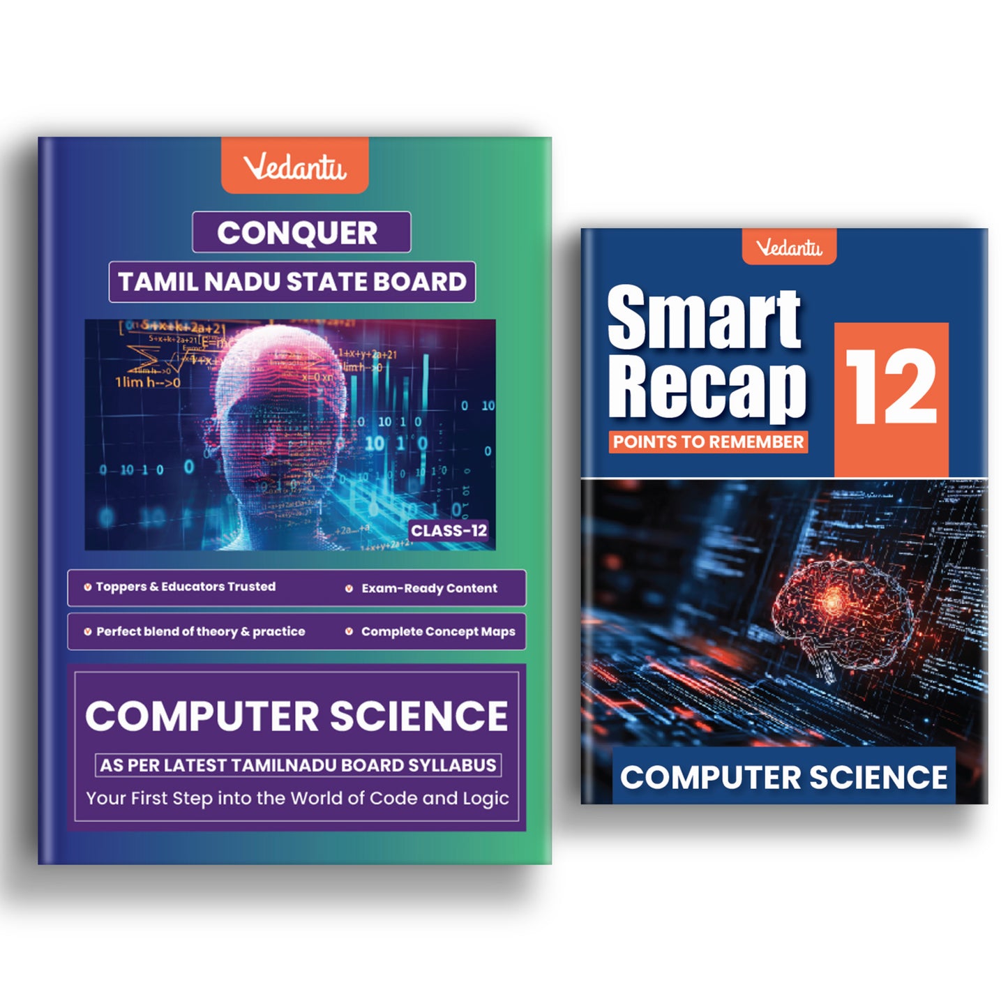 Vedantu Class 12 Conquer Computer Science – Tamil Nadu State Board | Also Includes Smart Recap Book for Master Practice | Based on Latest Textbook, Textual & Additional Questions, HOTS, Unit Tests, Govt. Question Papers