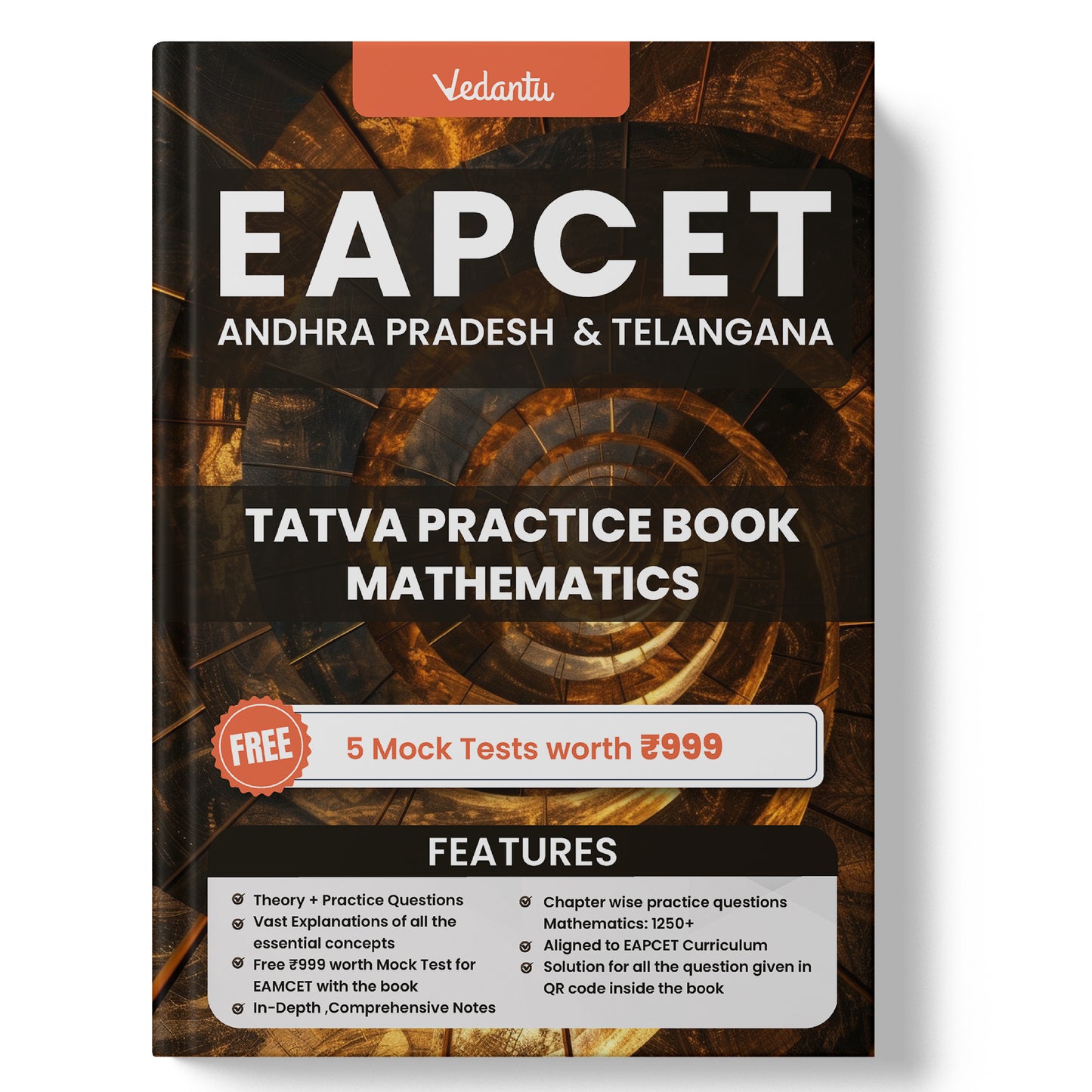 Vedantu EAPCET / EAMCET Tatva Books Set Of 3 | Physics, Chemistry, Mathematics | Chapterwise Theory, PYQs, 5 Free Online Mock Tests | For AP & TS 2025 Exam
