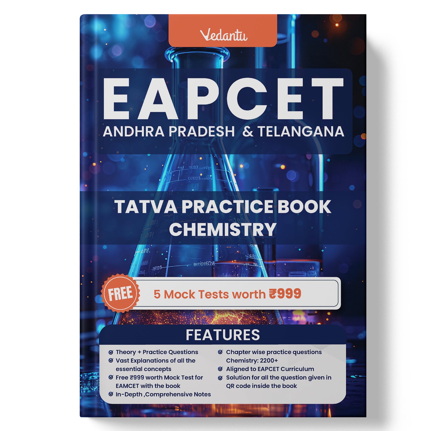 Vedantu EAPCET / EAMCET Tatva Books Set Of 3 | Physics, Chemistry, Mathematics | Chapterwise Theory, PYQs, 5 Free Online Mock Tests | For AP & TS 2025 Exam