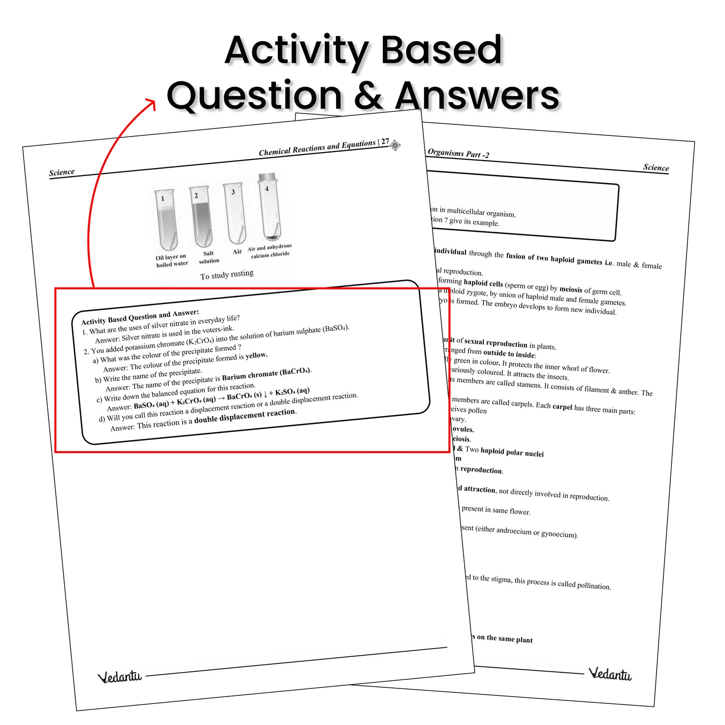Vedantu Mission 100 CBSE Class 10 Science 1 & Science 2 Books Combo | Designed For MH Board Pattern | Chapter-Wise Notes, Board Exam Questions, Activities, Diagrams & Latest Paper Pattern | By Pravin Randale Sir