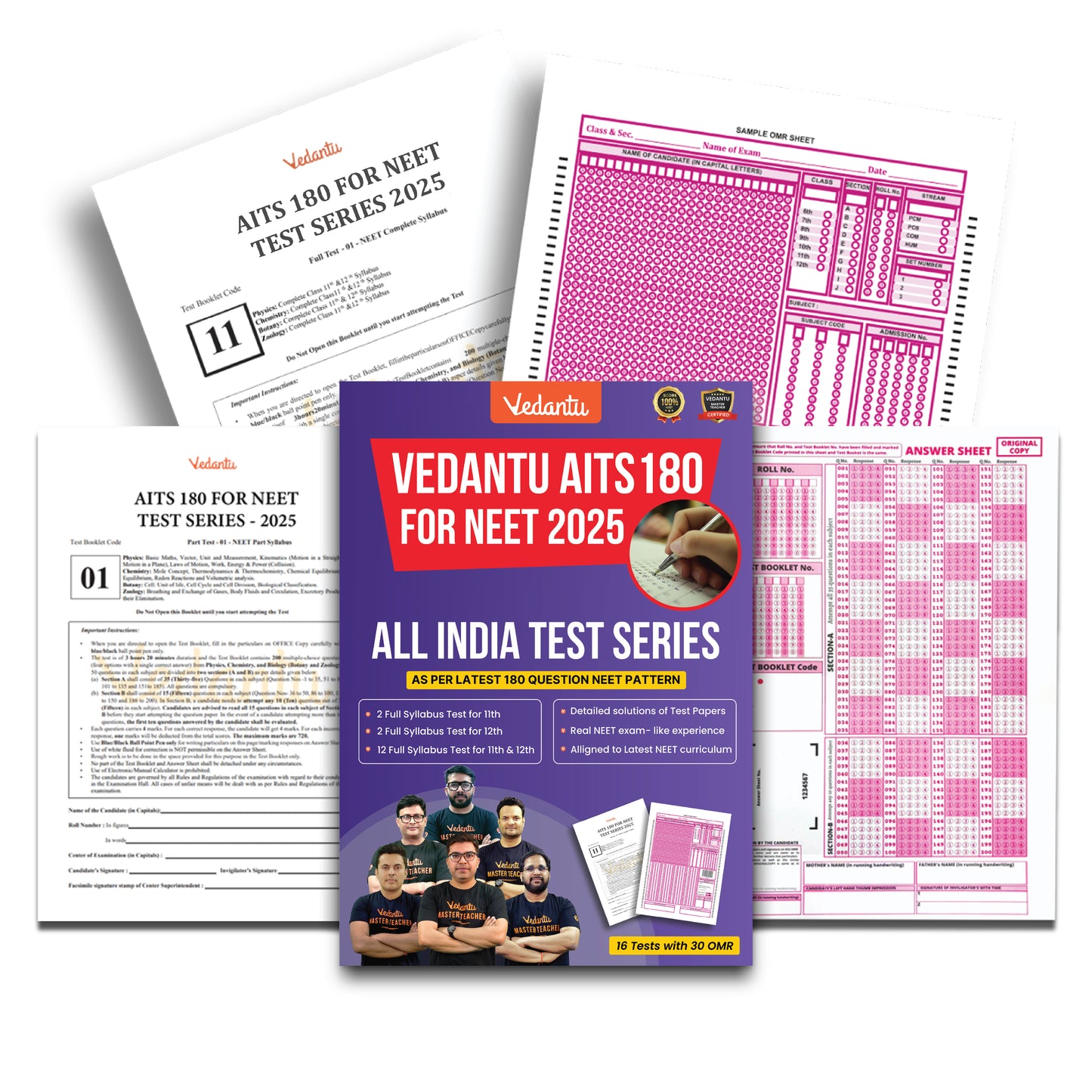 Crack NEET 2025 with Vedantu AITS 180: The Ultimate Mock Test Series!