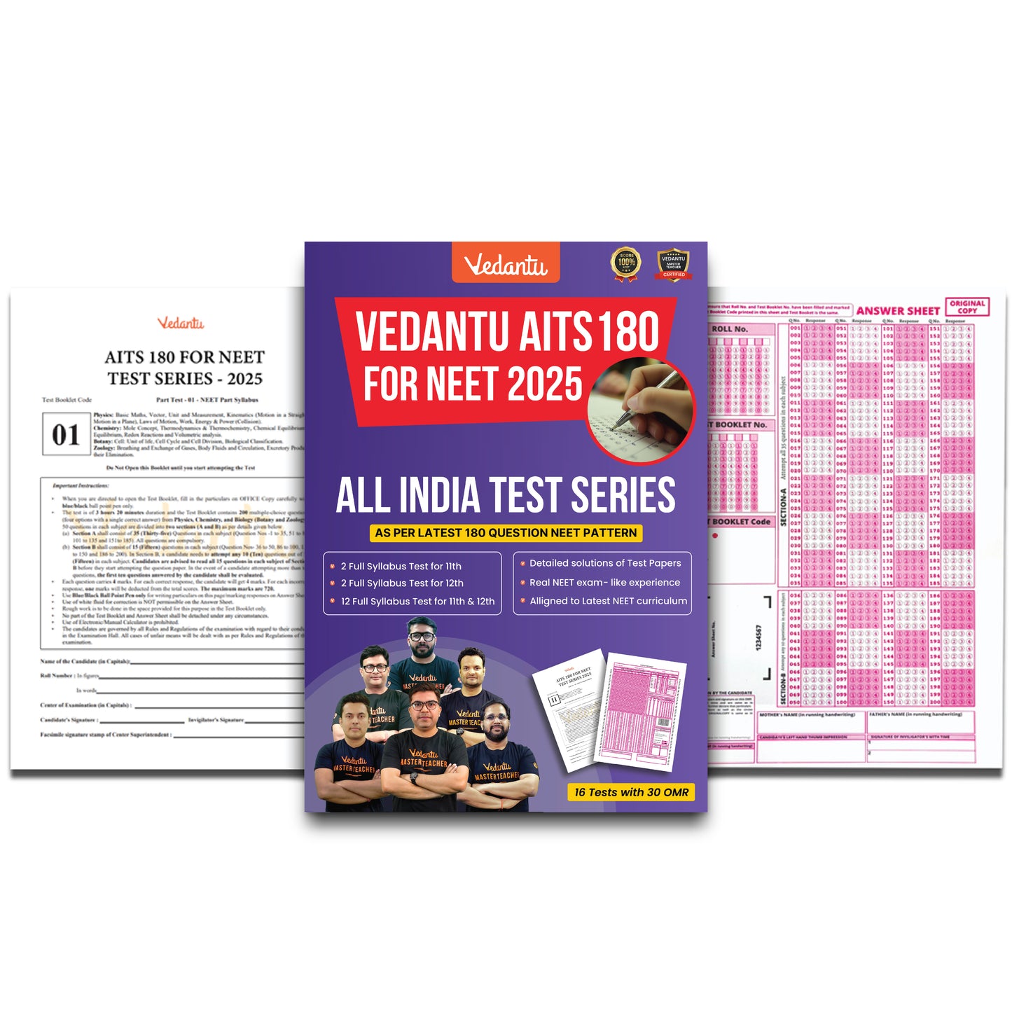 Crack NEET 2025 with Vedantu AITS 180: The Ultimate Mock Test Series!