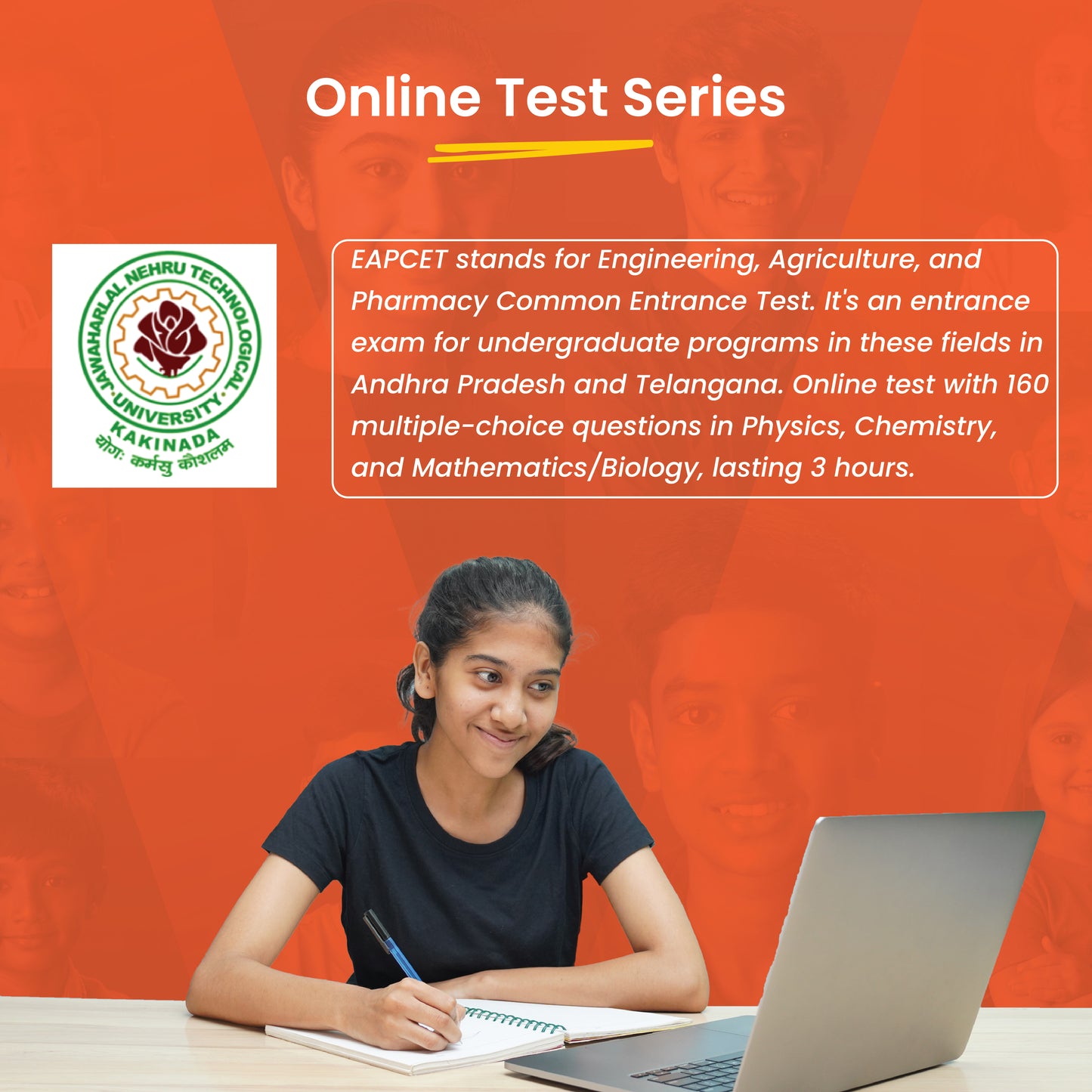 Vedantu EAPCET Online Mock Test Series 2025 | 10 Full-Length Tests | Latest Exam Syllabus Covered
