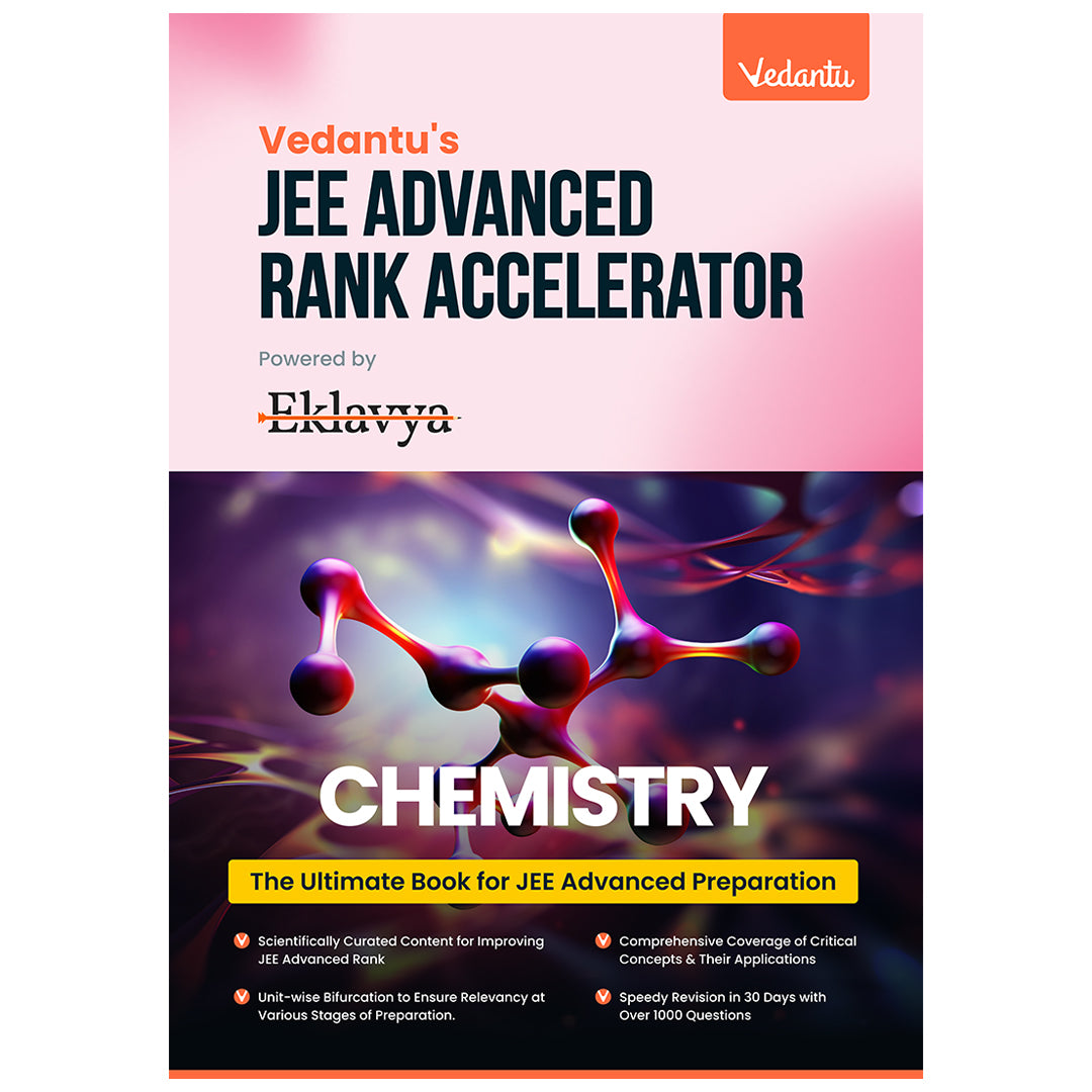 Vedantu JEE Advanced Rank Accelerator 2025 Books Set Of 3 | Physics, Chemistry, Mathematics | Chapterwise Practice, PYQs, Mock Tests For JEE Advanced Aspirants