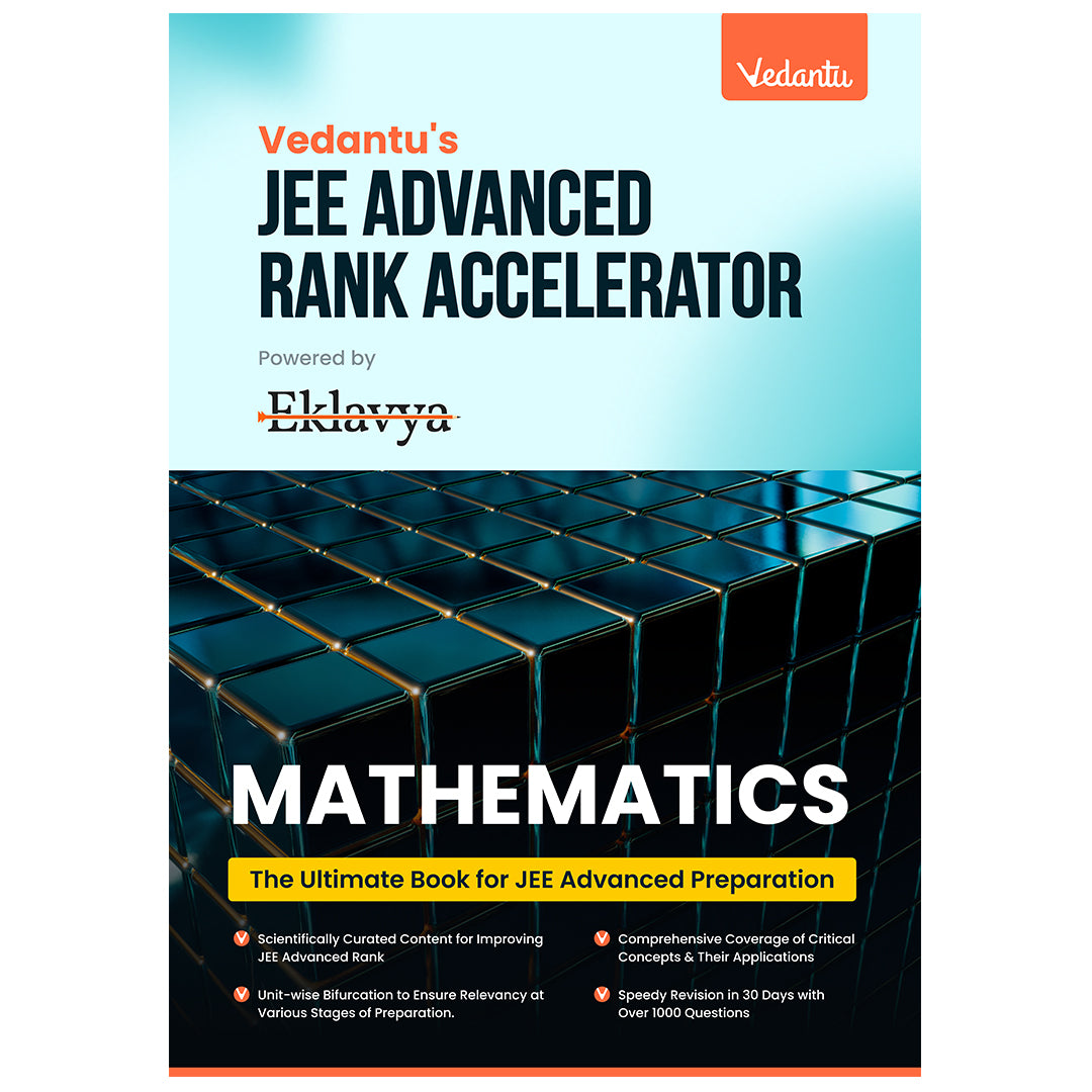 Vedantu JEE Advanced Rank Accelerator 2025 Books Set Of 3 | Physics, Chemistry, Mathematics | Chapterwise Practice, PYQs, Mock Tests For JEE Advanced Aspirants