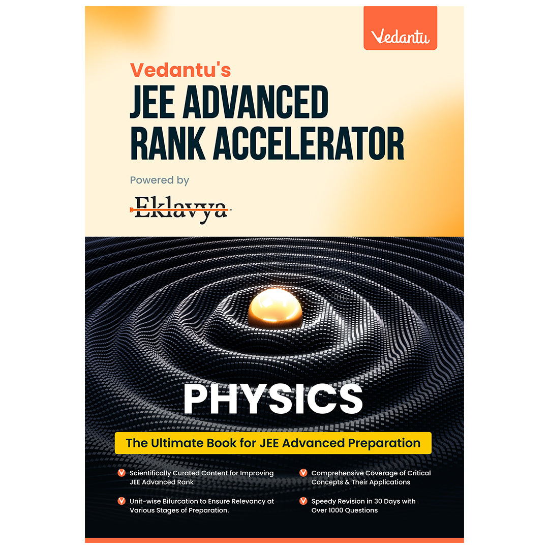 Vedantu JEE Advanced Rank Accelerator 2025 Books Set Of 3 | Physics, Chemistry, Mathematics | Chapterwise Practice, PYQs, Mock Tests For JEE Advanced Aspirants