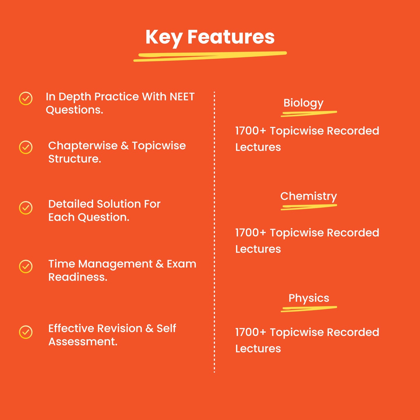 Vedantu NEET 37 Years PYQ Book Set Of 3 | Physics, Chemistry, Biology | Topicwise Solved Questions (1988–2024) | Includes Free Mock Test & Recorded Course | Latest Edition