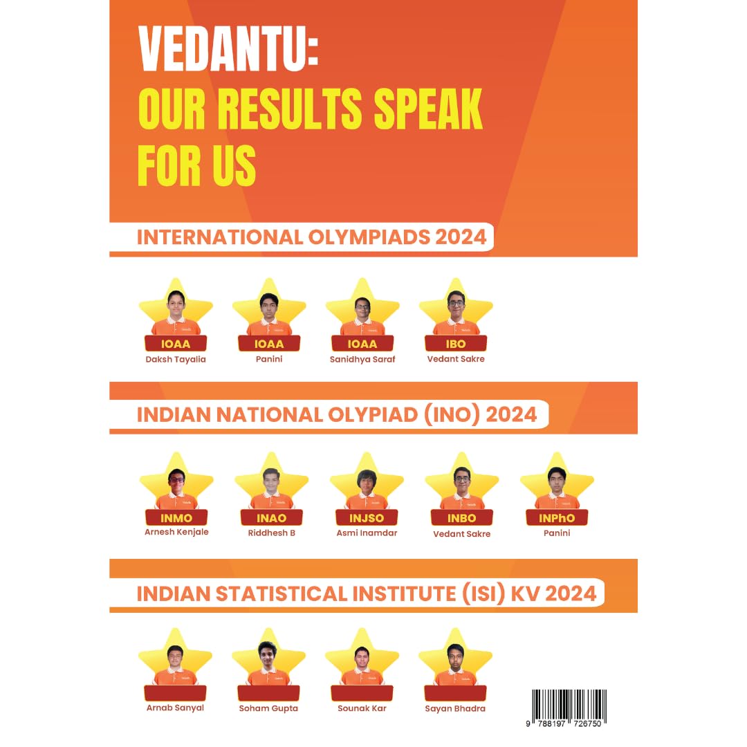 Vedantu IOQM / Pre RMO Mathematics Book for Class 8-12 | Indian Olympiad Qualifier in Mathematics Guide | Topic-wise Theory, PYQs & 2500+ Solved Questions | Latest 2024 Edition | Olympiad Prep Book