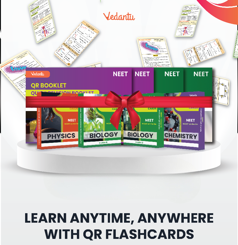 Vedantu Quick Revision Cards for NEET Physics, Chemistry and Biology 2025 | NEET Flash Cards With Booklet for Quick Revision