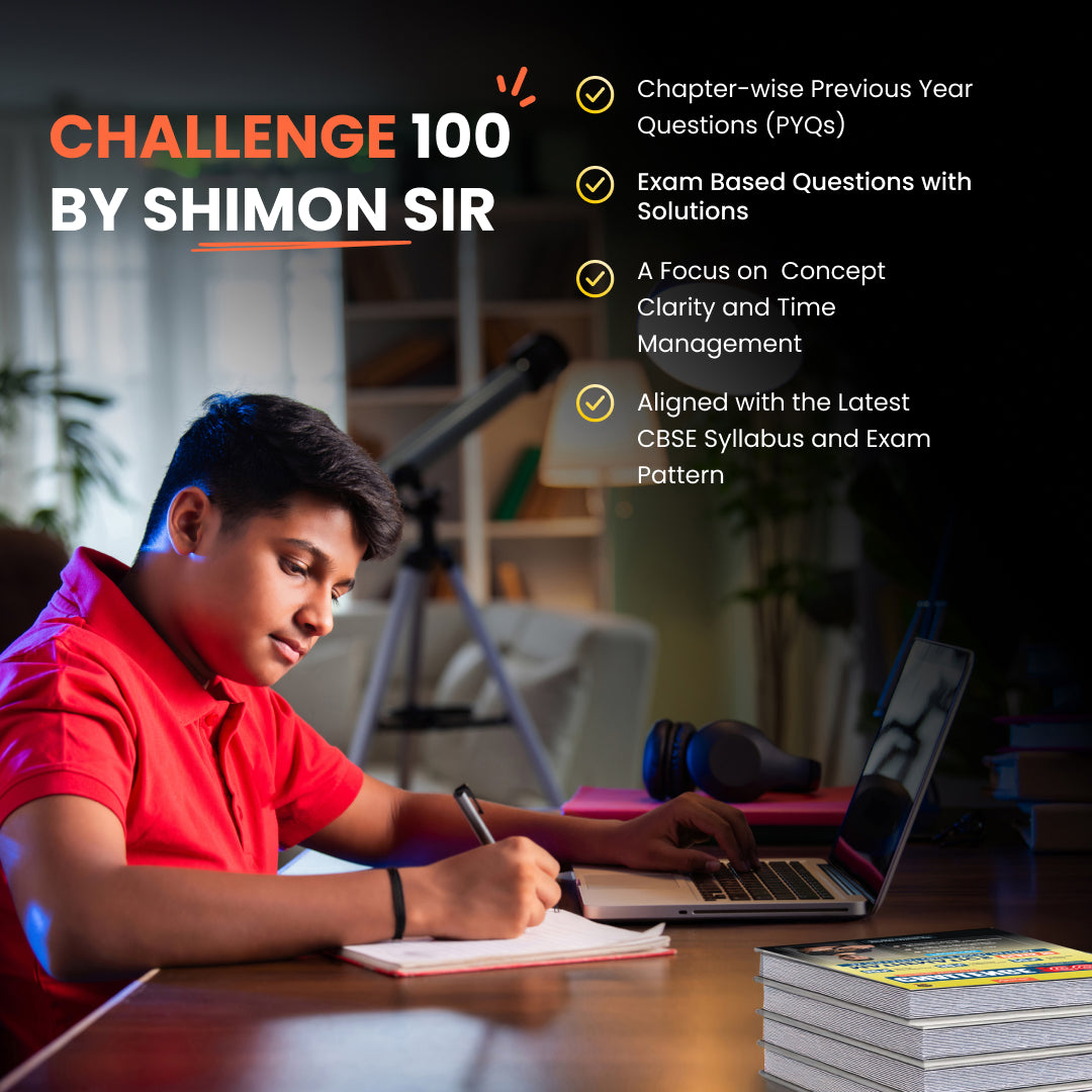 Vedantu Challenge 100 Science Class 10 Book | CBSE Chapter-wise PYQ with Solutions | NCERT Based | 2026 Exam Prep Guide | Competency-Based | Objective & Subjective Questions | Practice Book by Shimon Joseph | Score Booster Series