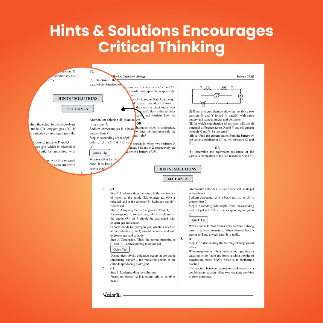 Vedantu Challenge 100 Science Class 10 Book | CBSE Chapter-wise PYQ with Solutions | NCERT Based | 2026 Exam Prep Guide | Competency-Based | Objective & Subjective Questions | Practice Book by Shimon Joseph | Score Booster Series