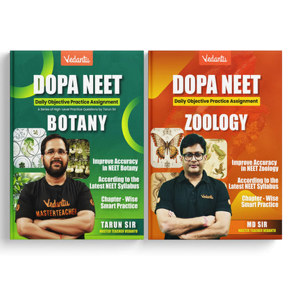Vedantu DOPA NEET Biology Combo Book 2027 | Botany & Zoology Daily Objective Practice Assignment | Chapter-Wise MCQs, NCERT Based Questions, Diagram-Based Practice, Answer Keys & NEET 2027 Preparation | For Class 11, Class 12 & Droppers