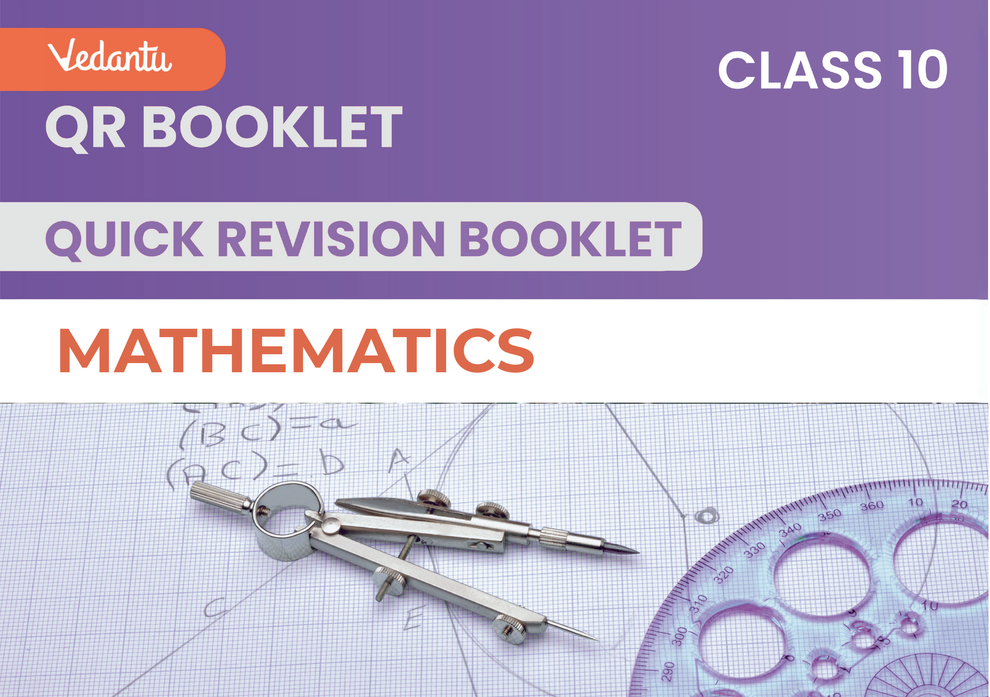 Vedantu Class 10 QR Flashcards & Booklets Combo Of 5 | Quick Revision