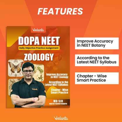 Vedantu DOPA NEET Zoology Daily Objective Practice Assignment Book | Chapter-Wise MCQs, Diagram-Based Questions and Answer Keys | Latest NEET Syllabus | For Class 11, Class 12 and Droppers
