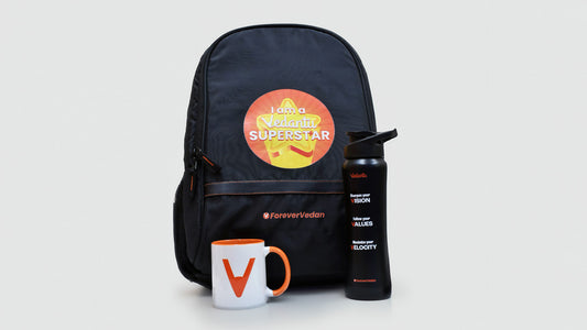 Vedantu - #ForeverVedan (Bag + Bottle + Coffee Mug) Combo