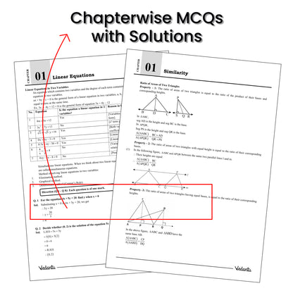 Vedantu Mission 100 CBSE Class 10 Mathematics 1 & 2 Books Combo | Designed For MH Board Pattern | Chapter-Wise Notes, Board Exam Questions, Activities, Diagrams & Latest Paper Pattern | By Pravin Randale Sir