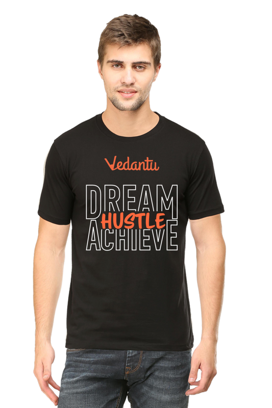 Dream Hustle Achieve - Men's Round Neck T-Shirt