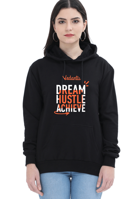 Dream Hustle Achieve - Women's Hooded Sweatshirt