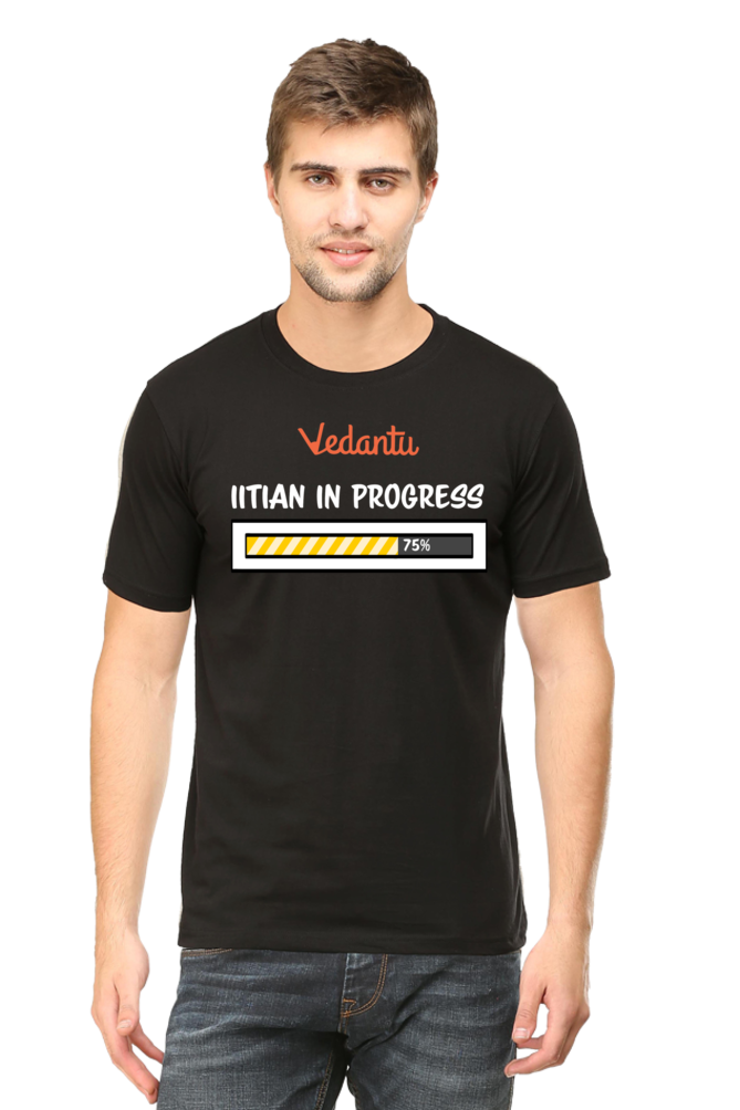 IITian in Progress - Men's Round Neck T-Shirt