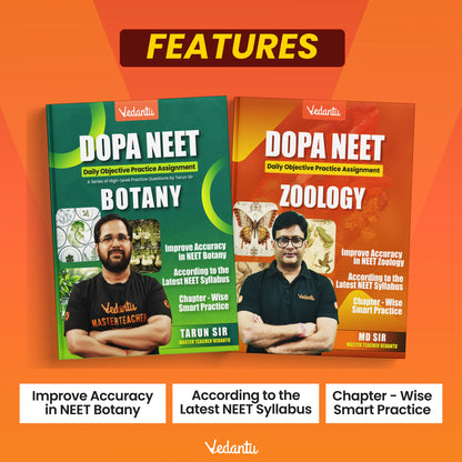 Vedantu DOPA NEET Biology Combo Book 2027 | Botany & Zoology Daily Objective Practice Assignment | Chapter-Wise MCQs, NCERT Based Questions, Diagram-Based Practice, Answer Keys & NEET 2027 Preparation | For Class 11, Class 12 & Droppers