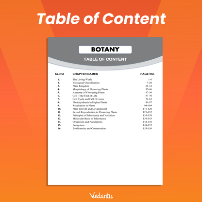 Vedantu DOPA NEET Botany Preparation Book for Class 11 & 12 2027 | Daily Objective Practice Assignment | NCERT Based Topic-Wise Questions, Chapter Revision & NEET 2027 Biology Practice by Tarun Sir