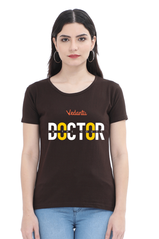 Doctor in the House - Women's Round Neck T-Shirt