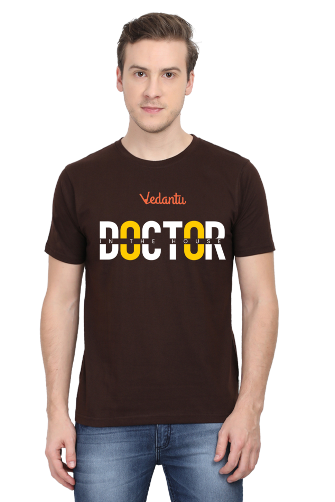 Doctor in the House - Men's Round Neck T-Shirt