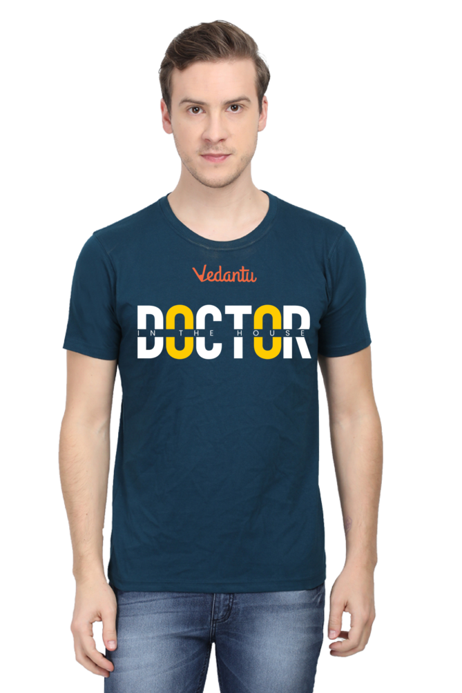 Doctor in the House - Men's Round Neck T-Shirt