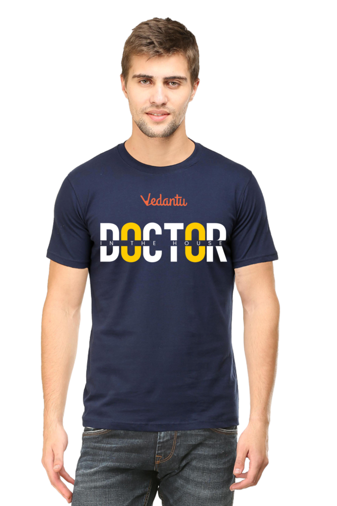 Doctor in the House - Men's Round Neck T-Shirt