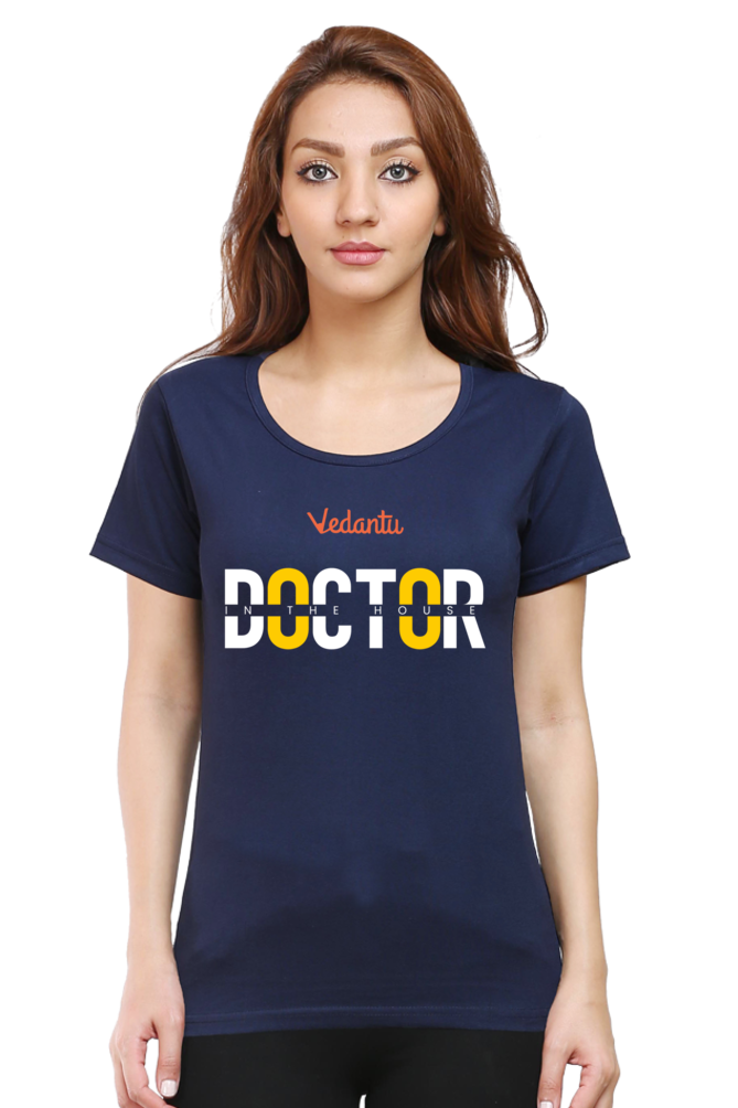 Doctor in the House - Women's Round Neck T-Shirt