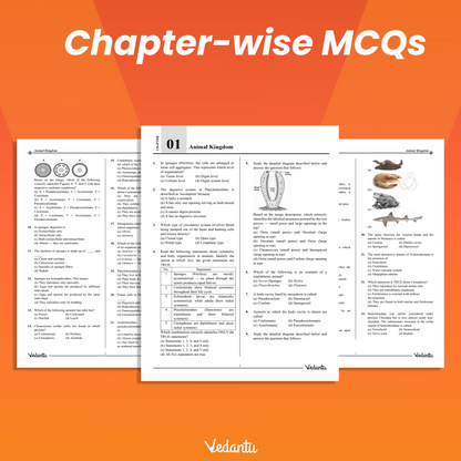 Vedantu DOPA NEET Zoology Daily Objective Practice Assignment Book | Chapter-Wise MCQs, Diagram-Based Questions and Answer Keys | Latest NEET Syllabus | For Class 11, Class 12 and Droppers