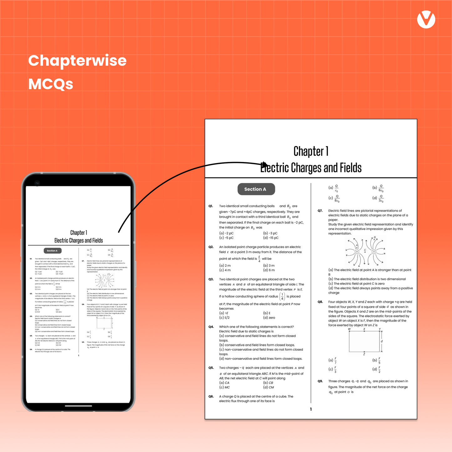Digital-Only: Vedantu Challenge 100 Physics Chapter-Wise PYQ Smart Book for CBSE Class 12 by Shimon Joseph Sir – As per Latest CBSE & NCERT Pattern | Smart Book Access on Pedagogy App | Activation Link via Email & WhatsApp in 2 Hours