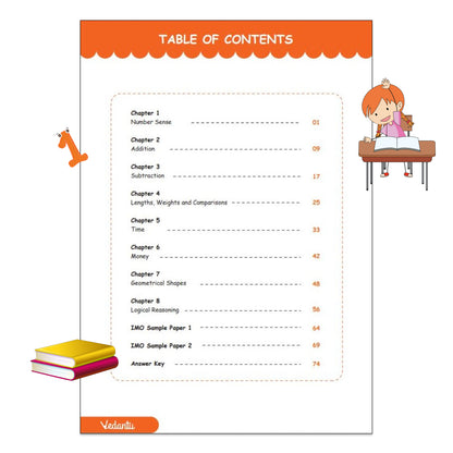 Vedantu Early Learning IMO Workbook for Grade 4 | International Mathematics Olympiad Preparation Book | 24 Concept Worksheets with HOTS & Challenge Zones | 2 IMO Sample Papers | Ideal for CBSE, ICSE, State Boards & IB Curriculum