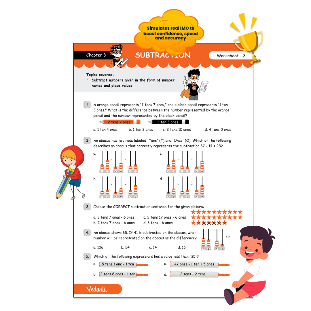 Vedantu Early Learning IMO Workbook for Grade 4 | International Mathematics Olympiad Preparation Book | 24 Concept Worksheets with HOTS & Challenge Zones | 2 IMO Sample Papers | Ideal for CBSE, ICSE, State Boards & IB Curriculum