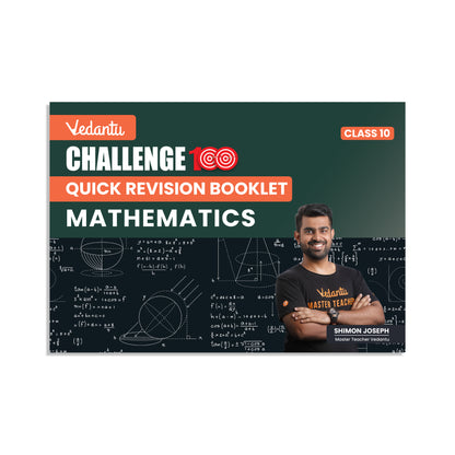 Vedantu Challenge 100 Class 10 QR Flashcards & Booklets Combo of 5 Shimon Sir | Quick Revision Cards for Science & Social Studies with 3 QR Booklets for Science Activity Maths & Geography | CBSE 2026 Exam Preparation Guide