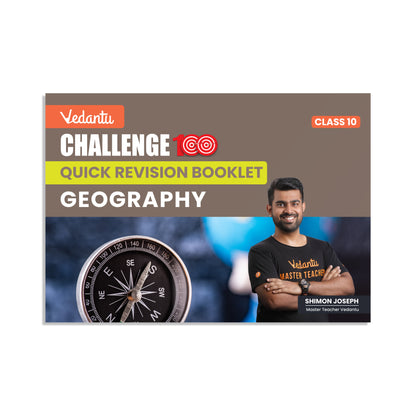 Vedantu Challenge 100 Class 10 QR Flashcards & Booklets Combo of 5 Shimon Sir | Quick Revision Cards for Science & Social Studies with 3 QR Booklets for Science Activity Maths & Geography | CBSE 2026 Exam Preparation Guide