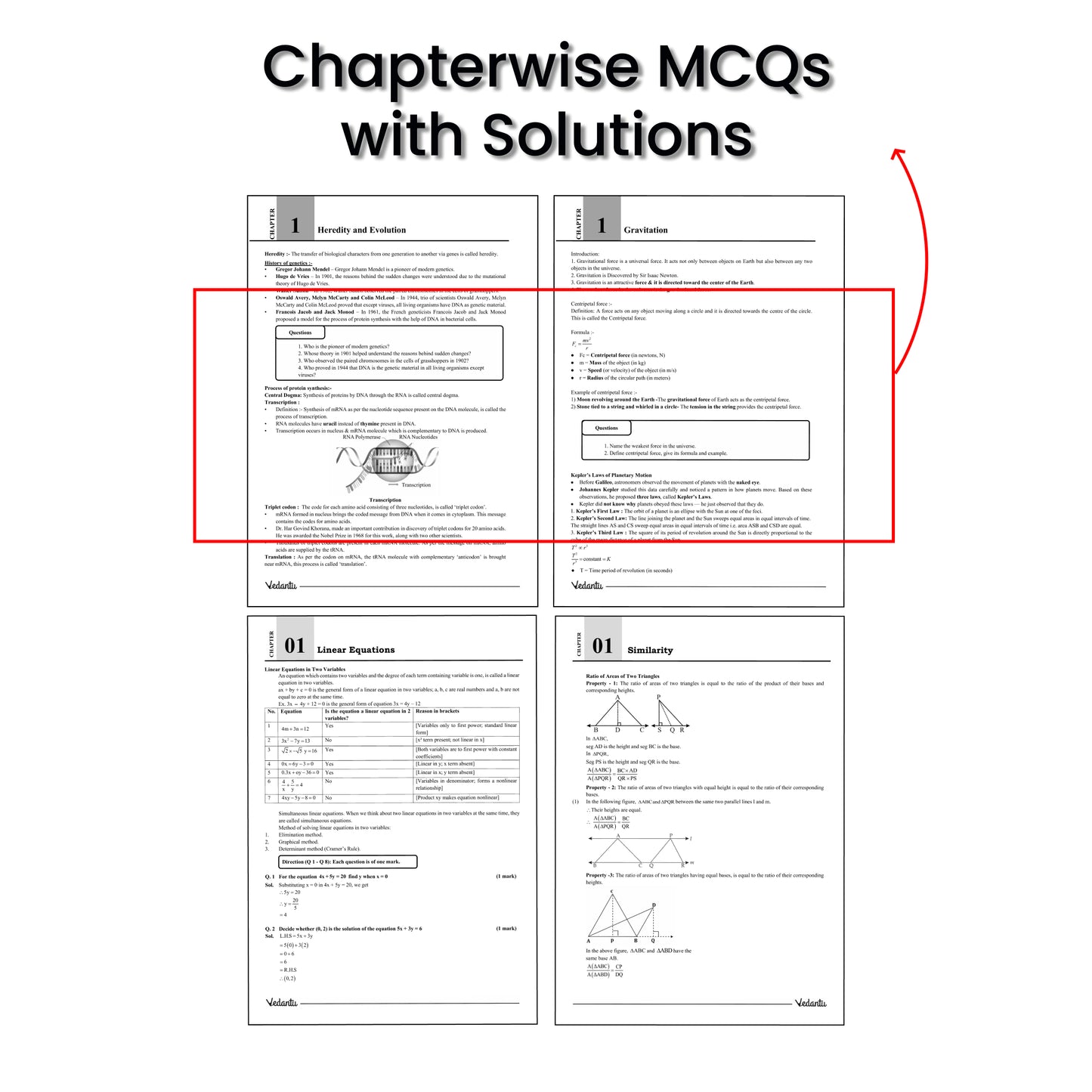 Vedantu Mission 100 – CBSE Class 10 Science & Mathematics (1 & 2) Combo Set Of 4 | Designed for MH Board Pattern | Chapter-Wise Notes, Board Questions, MCQs, Activities, Diagrams & Latest Exam Pattern | By Pravin Randale Sir